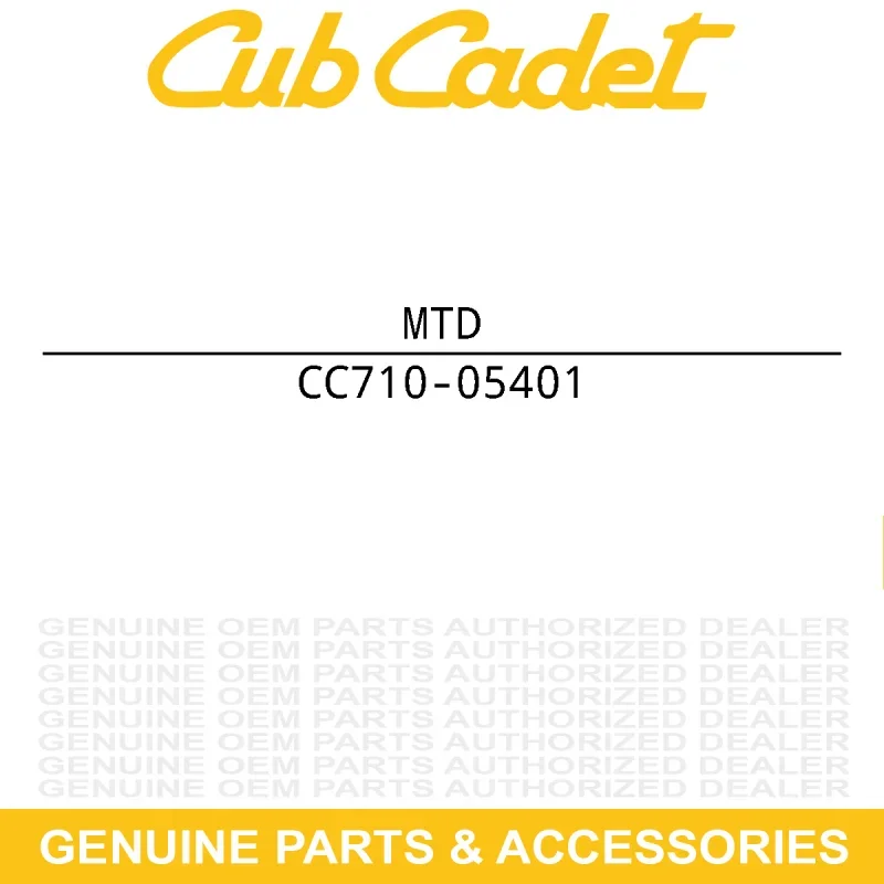MTD 710-05401 SCREW 1/4-20X3/8