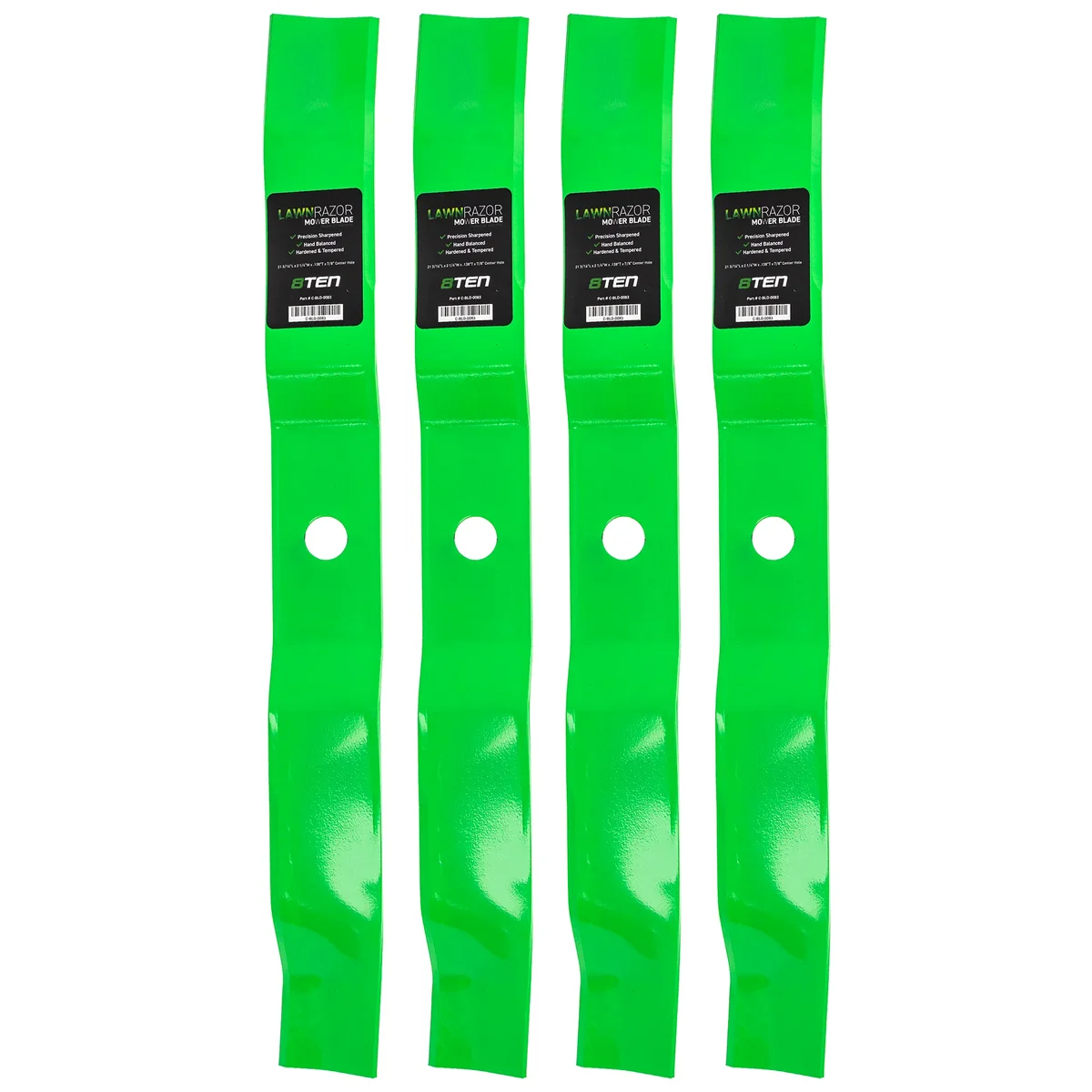 LawnRAZOR Mulching Blade For Murray Briggs & Stratton Scotts 095100E701 095100E701MA 399928 498148 | 4-PACK