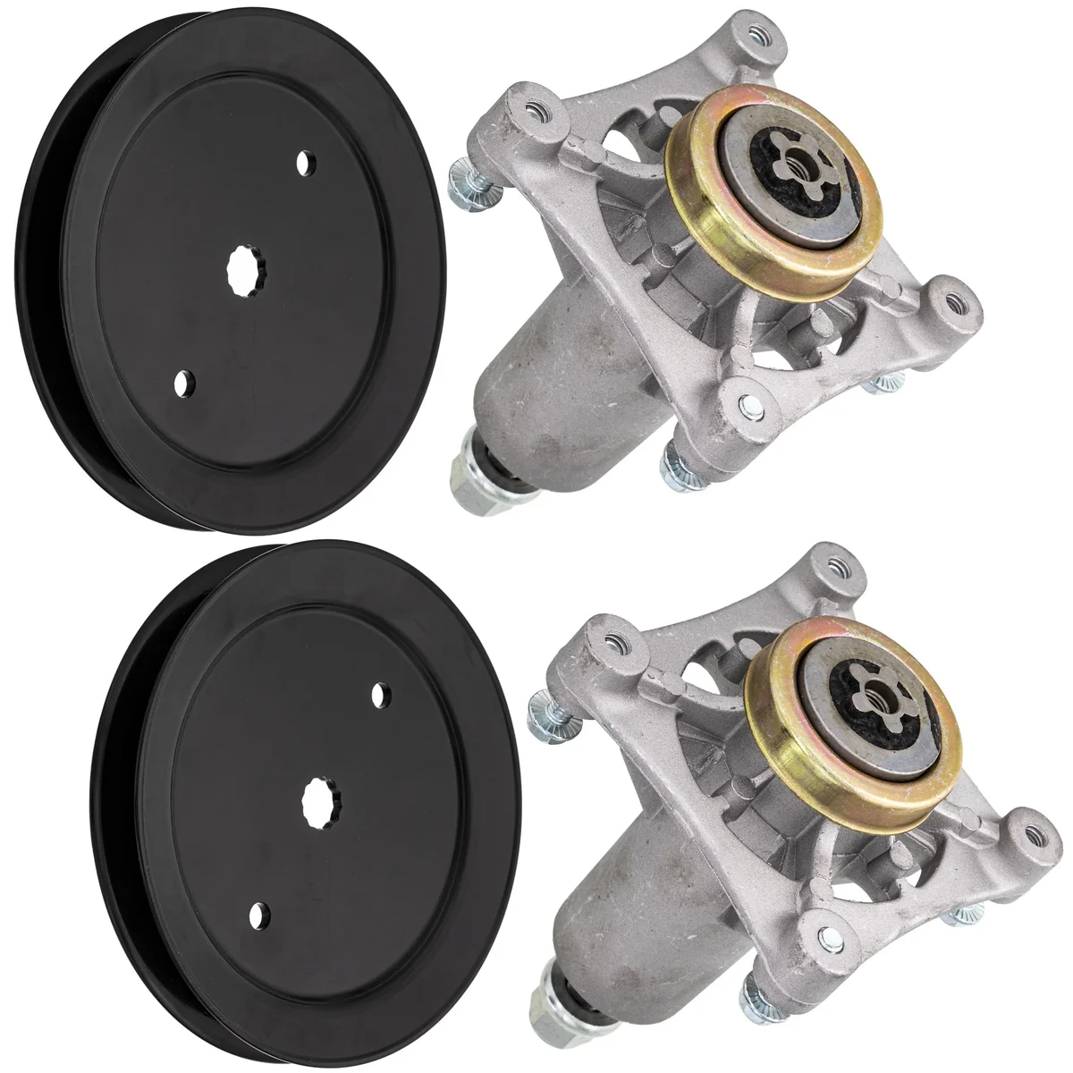Spindle & Pulley Kit For Husqvarna Poulan Pro Jonsered MK1000366 | 1-PACK