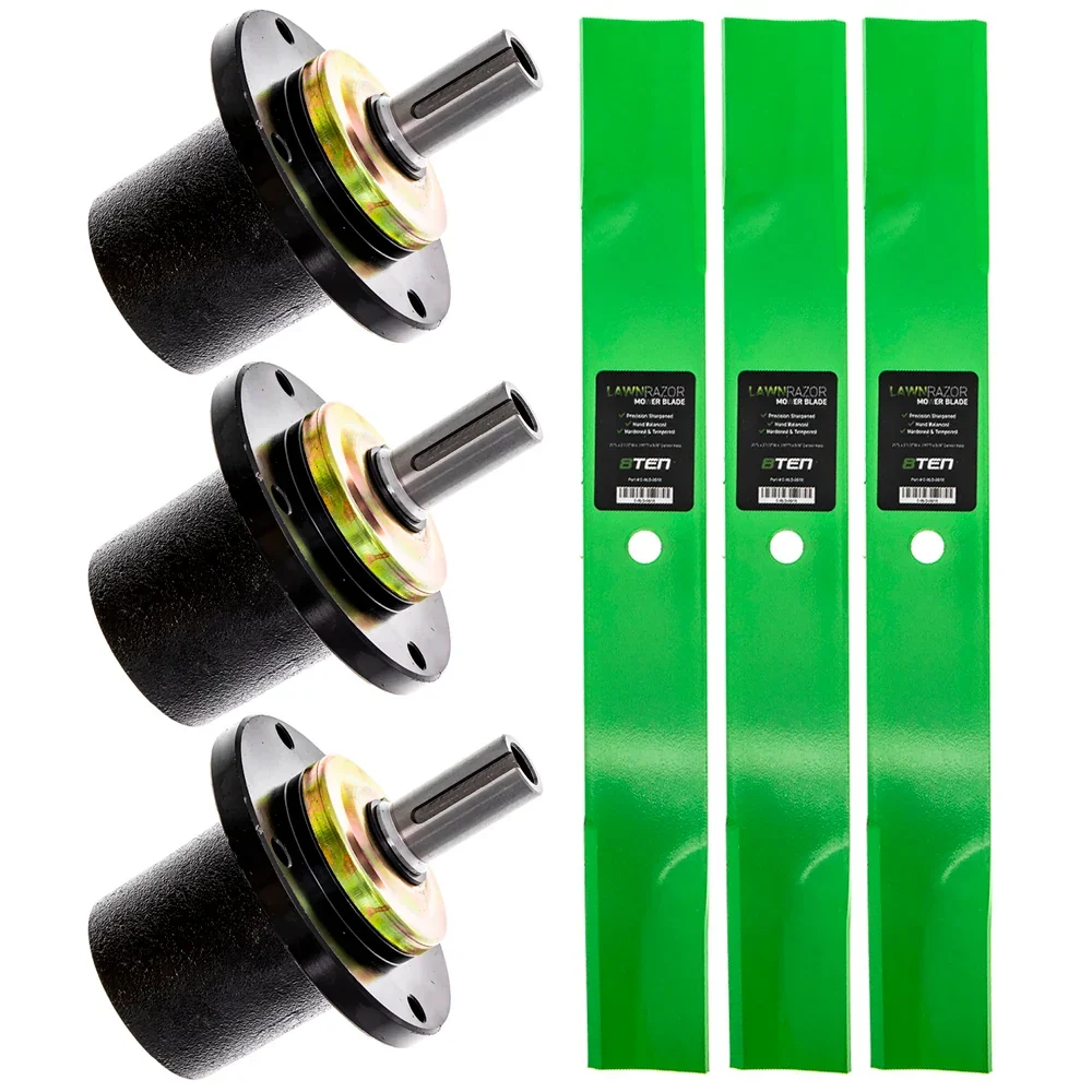 Deck Spindle & Mower Blade Kit For Gravely Scag Great Dane MK1002064