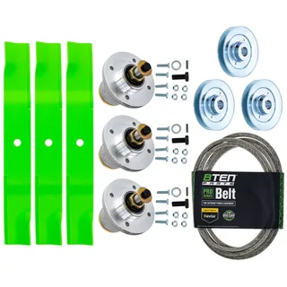Blade Spindle Belt Kit for Spartan RT SRT RZ HD XD 54-Inch 438-0001-00