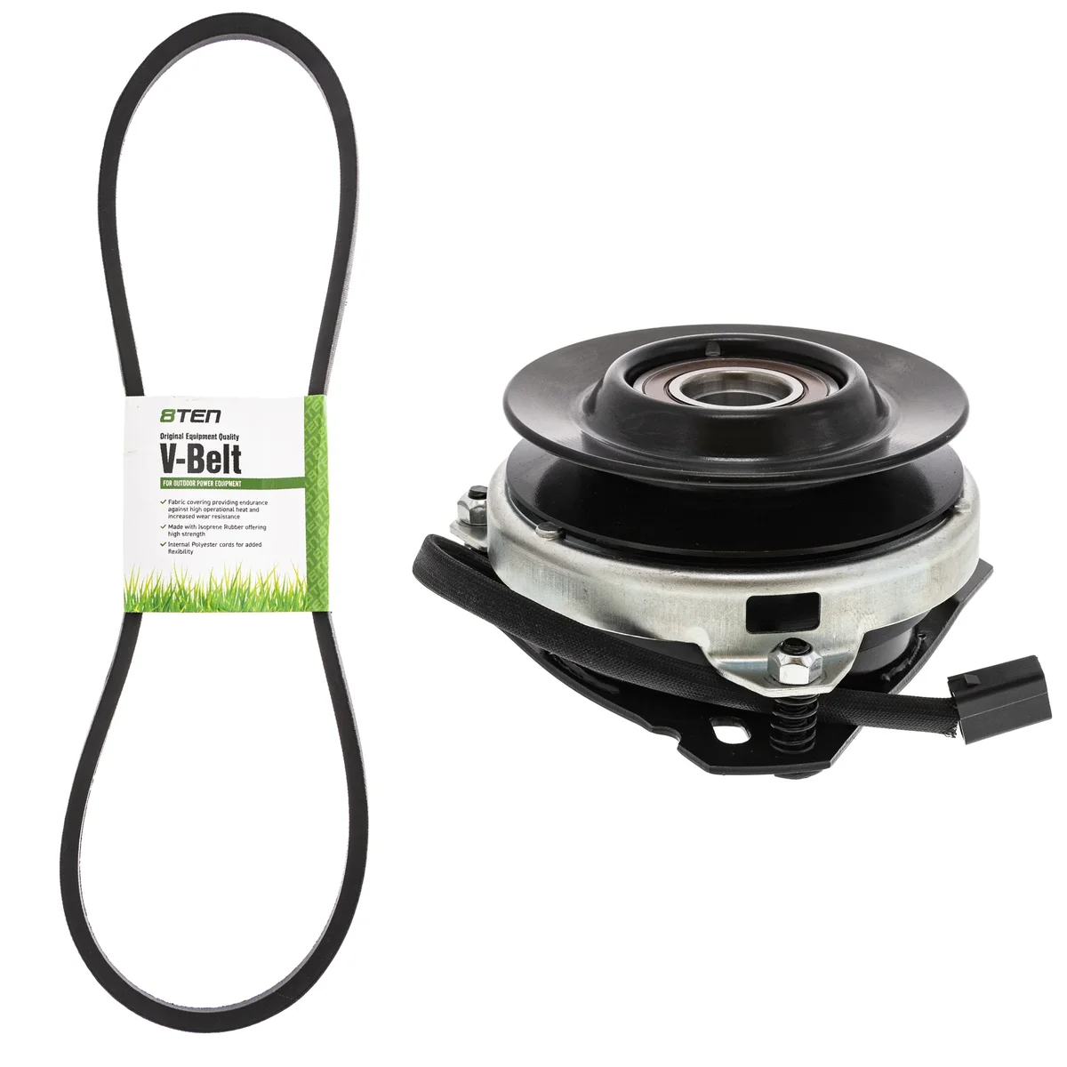 Electric PTO Clutch & Belt Kit For White Outdoor Turf Power MK1006364