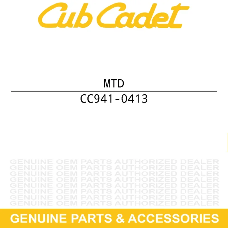 MTD 941-0413 BEARING-HEX FLANGE