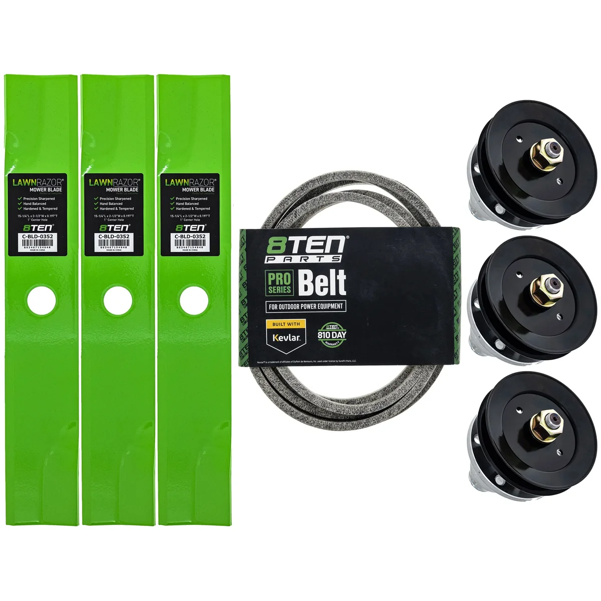 Blade Spindle Belt Deck Kit For Exmark MK1010004