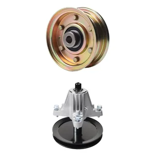 UDC Parts Mower Kit / Pulley 756-04224 + Spindle 618-06989 / Fits Huskee LT-4600