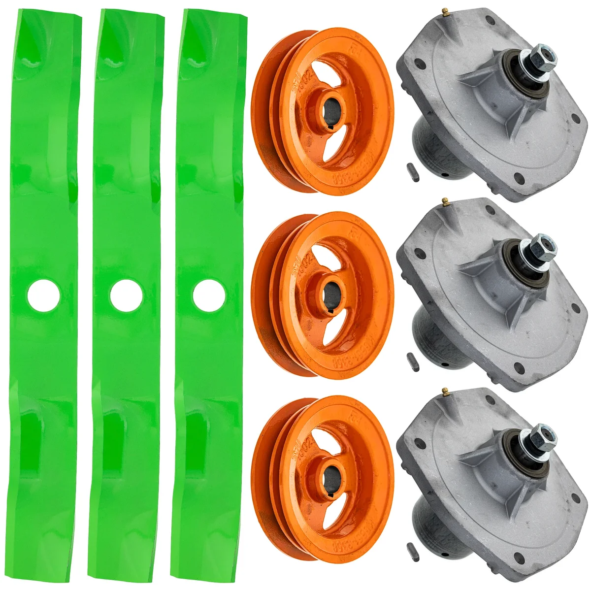 Blade Spindle Kit for Kubota RCK60RP-1500Z 60-inch K5647-92340 K5647-34510