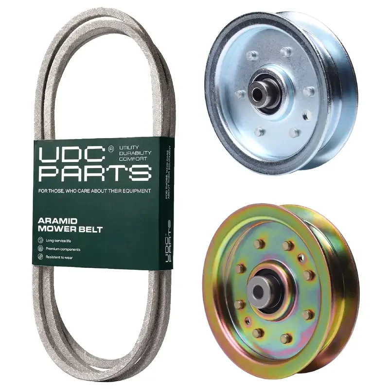 UDC Parts Mower Kit / Belt 754-04045 + Pulley 756-1229 + Pulley 956-04129 / Fits Cub Cadet RZT-42