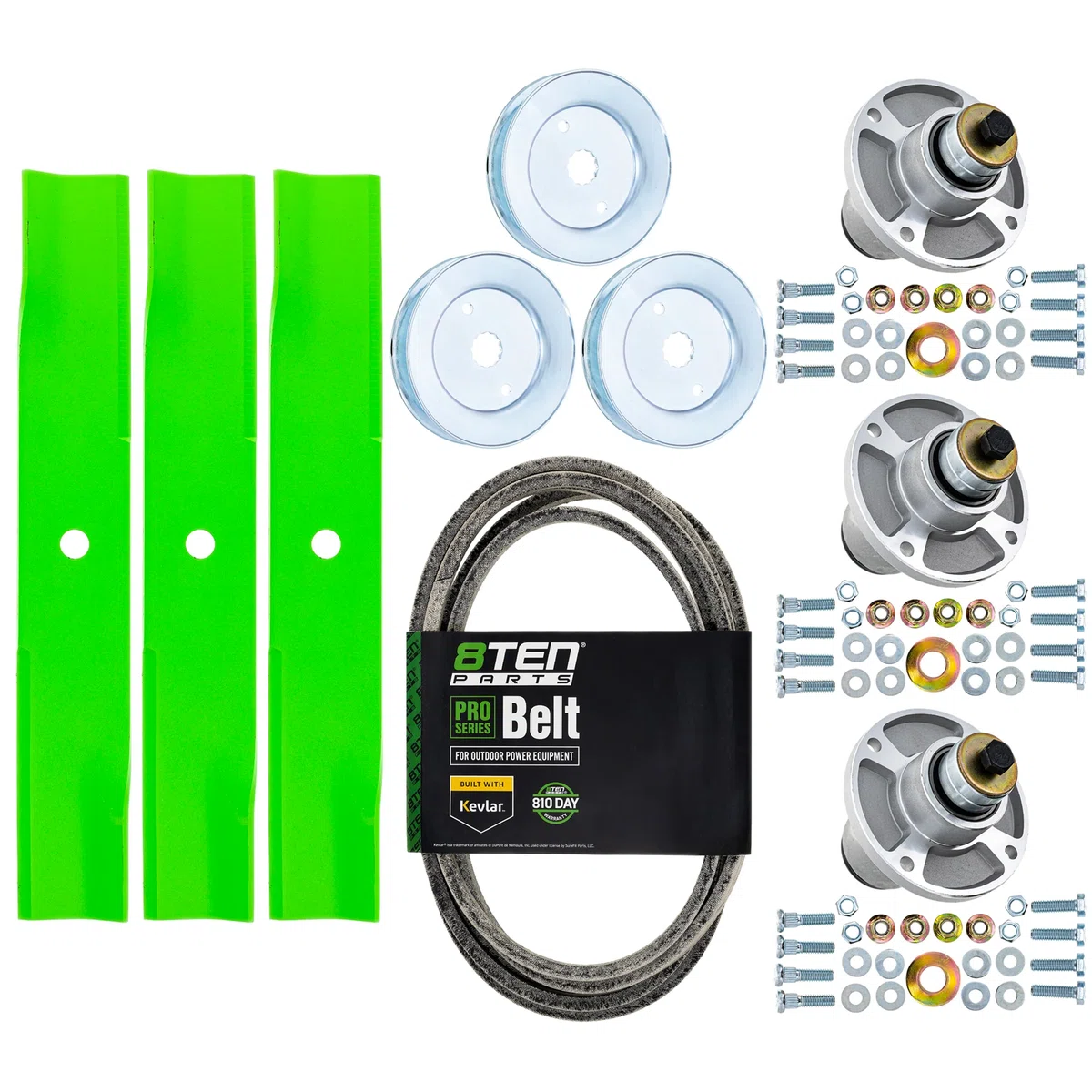 Spindle Blade Belt Kit For Hustler MK1015220