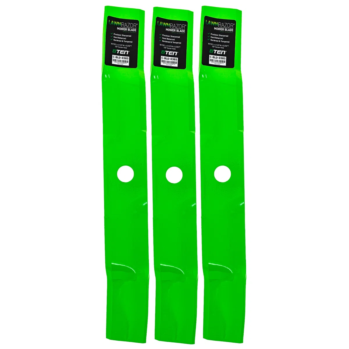 LawnRAZOR Mulching Blade For John Deere M135334 | 3-PACK