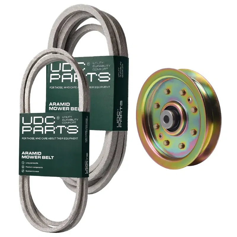 UDC Parts Mower Kit / Belt 754-04033 + Belt 754-04249 + Pulley 956-04129 / Fits Yard-Man LT-42 LT-46