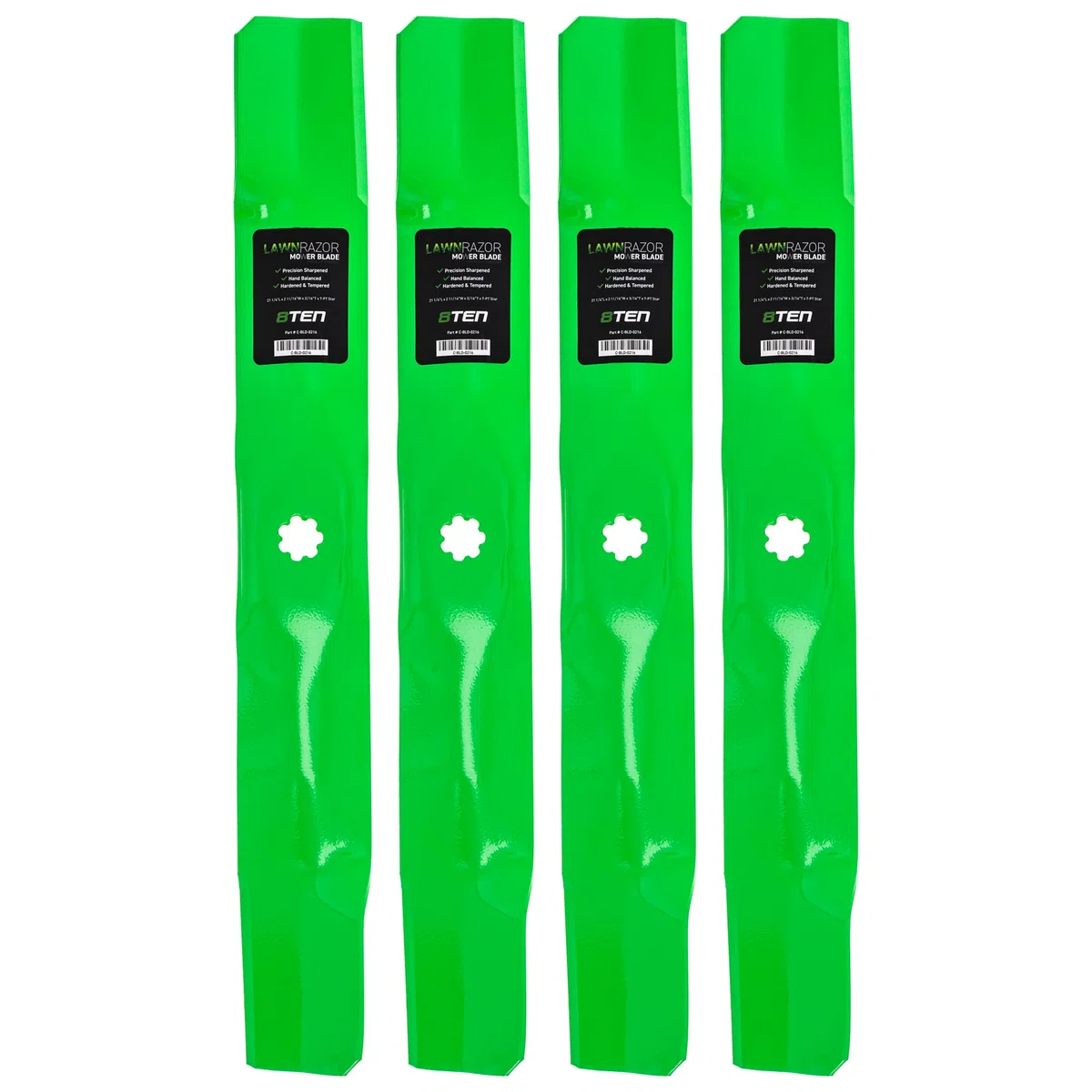 LawnRAZOR Deck Bagging Blade 810-CBL2438D For John Deere Sabre AM141034 M154062 AM137329 M145970 | 4-PACK