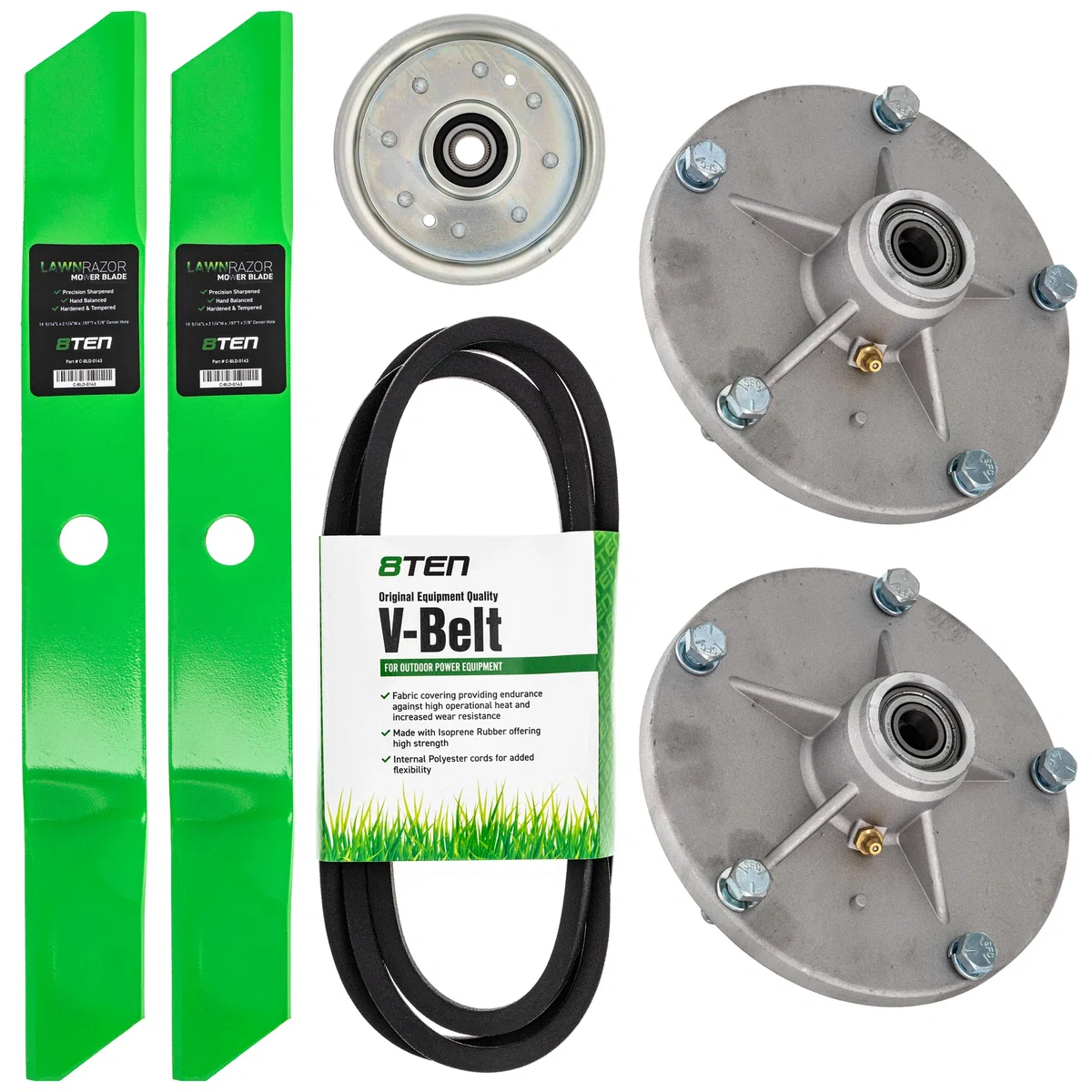 Deck Kit Blade Spindle Belt Idler for Ranch King Murray 38715x82A 38 Inch