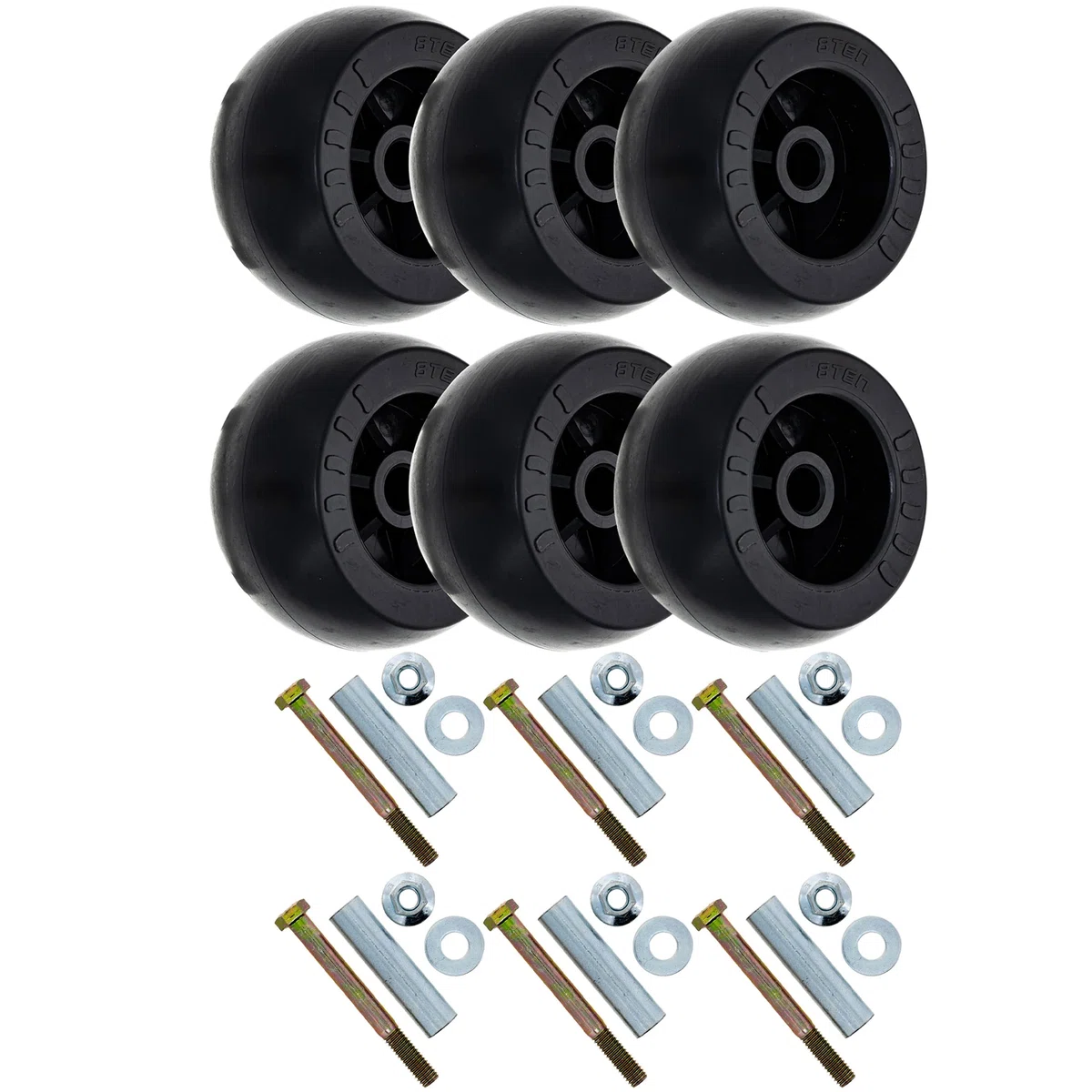 Deck Wheel Kit For Husqvarna LZ25C IZ 5221 5223 6125 BZ27D 539102643