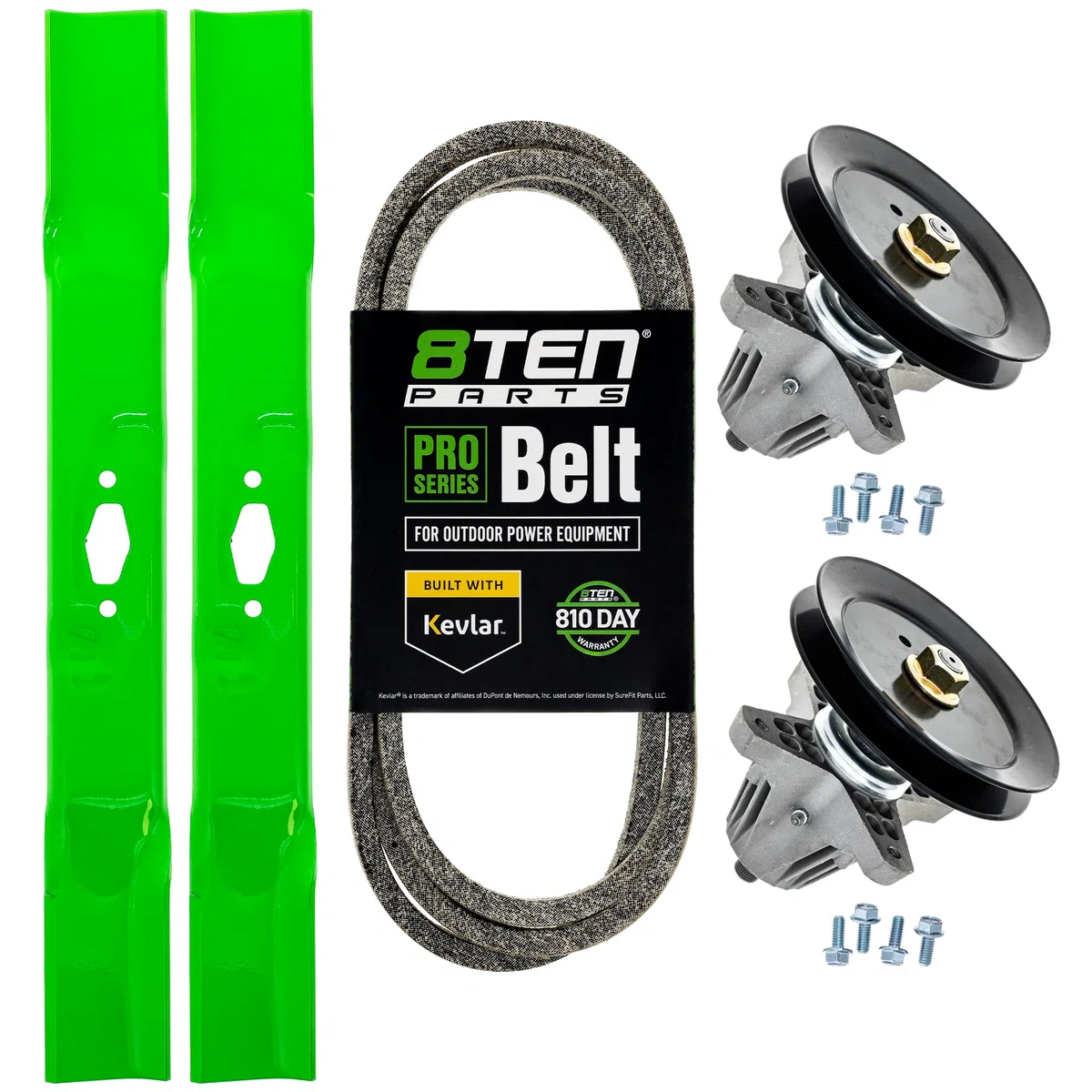 Blade Spindle Belt Deck Kit For Cub Cadet Yard Machines Craftsman MK1012240