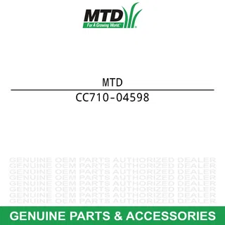 MTD 710-04598 Screw M8 X 1.25 X 20 Mm