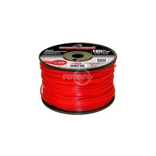 TRIMMER LINE .105 1LB SPOOL RED COMMERCIAL 3520