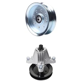 UDC Parts Mower Kit / Pulley GY20629 + Spindle 618-06980 / Fits Cub Cadet RZT-L50 RZT-LX50 Fab RZT-S50 RZT-SX50 EFI Fab RZT-SX50 Fab XT1-GT50 XT1-ST54 Fab ZT1-50 Fab ZT2-50 Fab