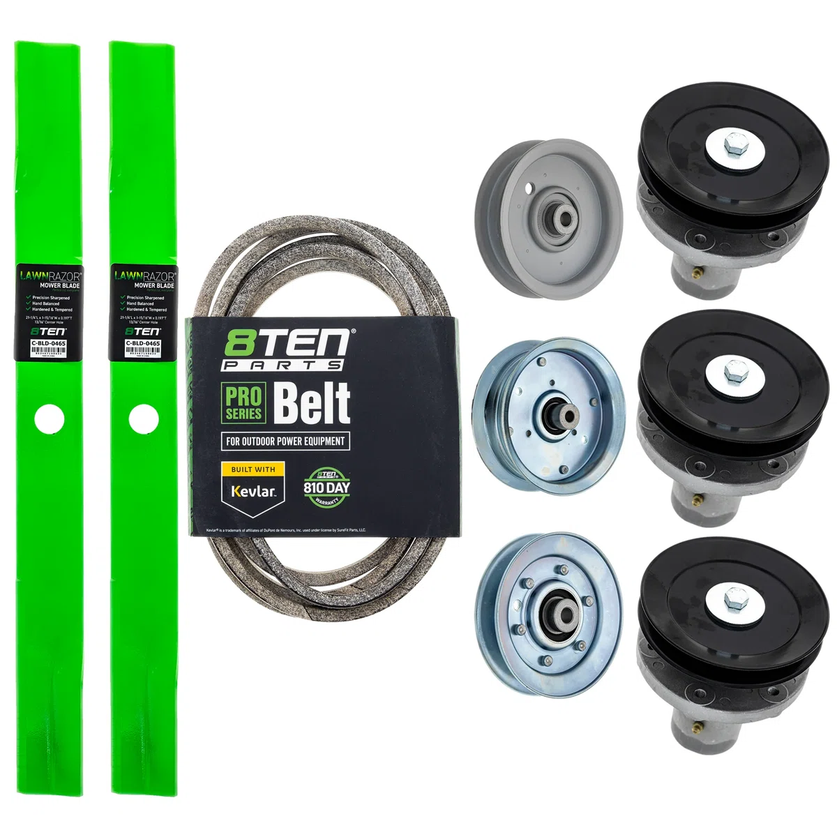 Deck Rebuild Kit for Snapper SPX2542 Courier 42-Inch 1758878BMYP 84001645