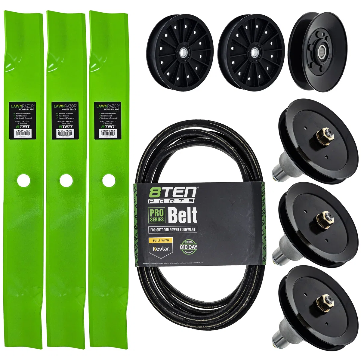 Blade Spindle Belt Idler Deck Kit For Exmark MK1009867