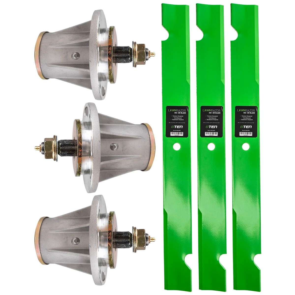Deck Spindles & Mower Blades Kit For Husqvarna MK1001846