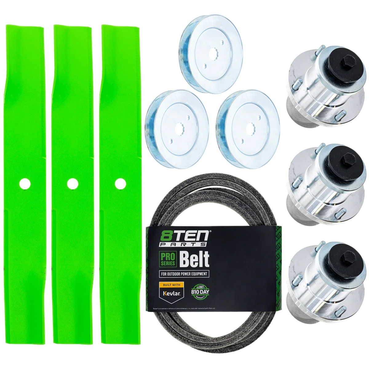 Spindle Blade Belt Kit For Hustler MK1015142