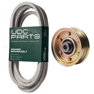 UDC Parts Mower Kit / Belt 754-0642 + Pulley 756-04224 / Fits Huskee 625K 805K 808K
