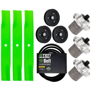 Blade Spindle Belt Kit for Hustler Trimstar 54-Inch 797696 783506 601788