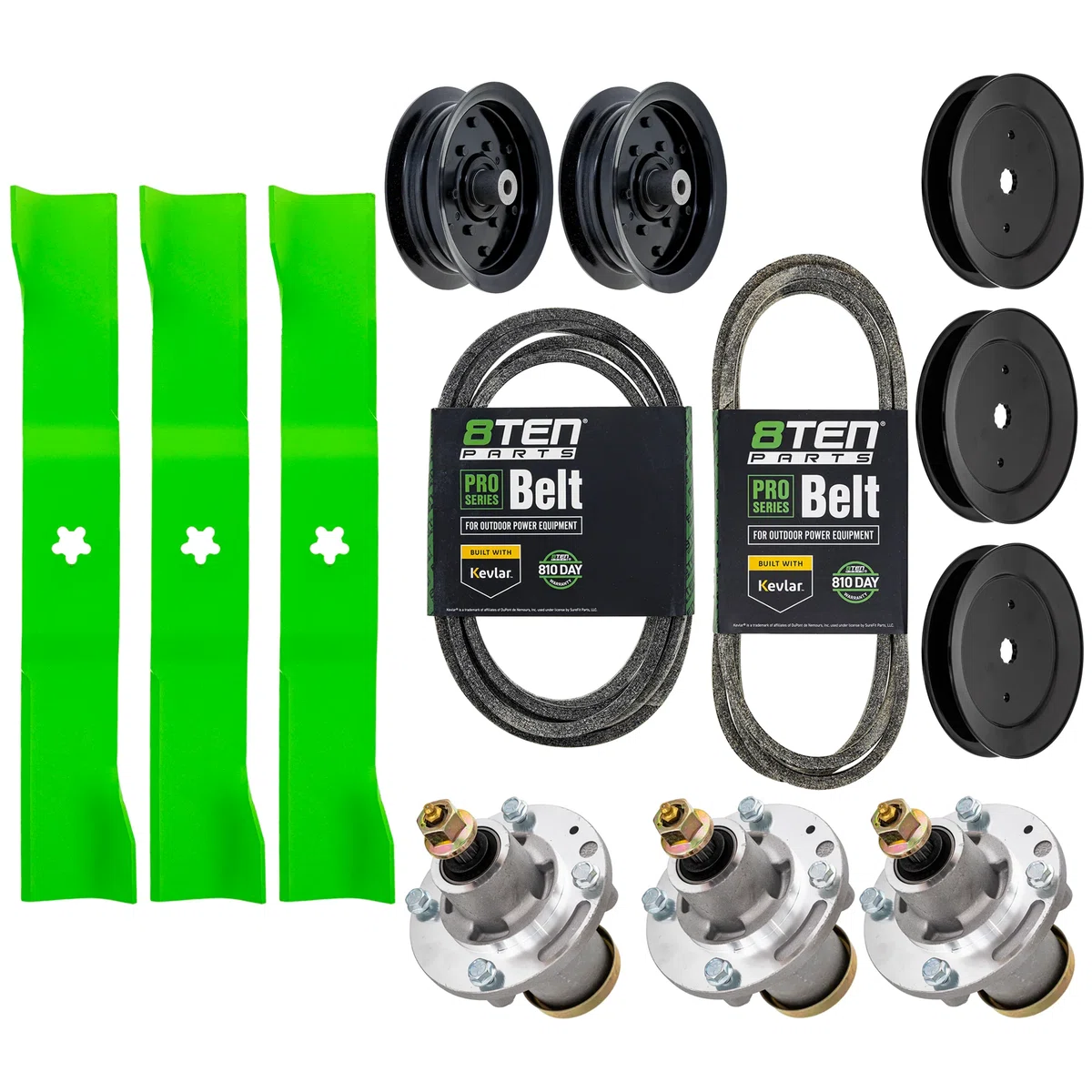 Deck Rebuild Kit for Husqvarna TS354D 54-Inch 582062502 539112170 582236301