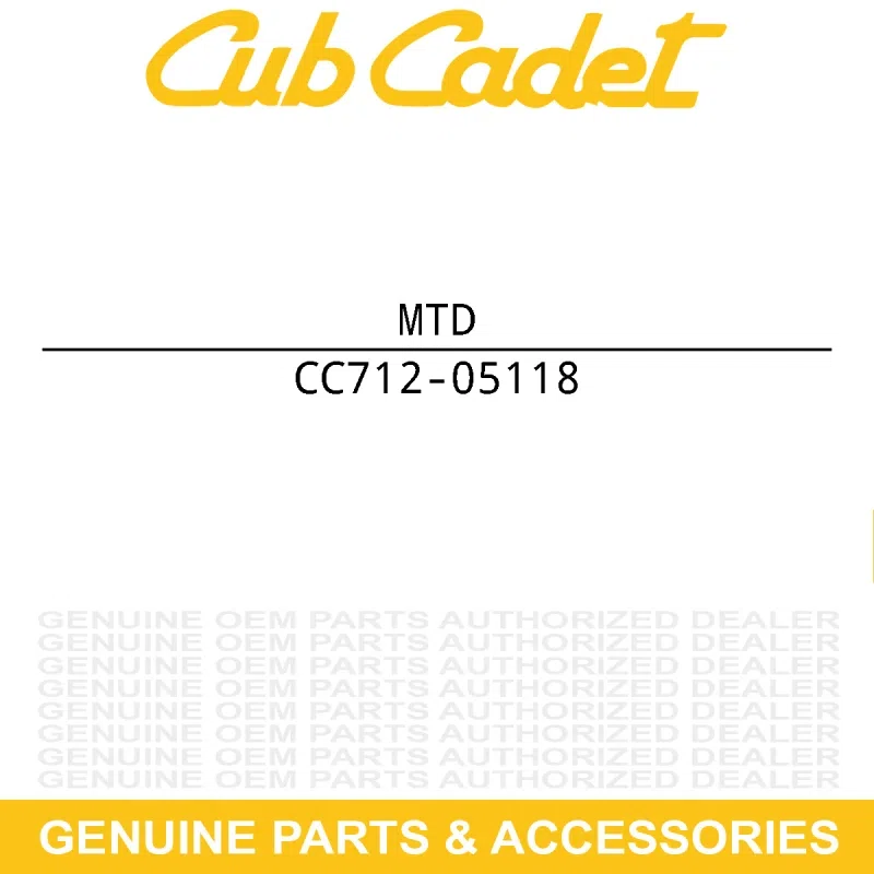MTD 712-05118 NUT-SQUARE 1/4-20