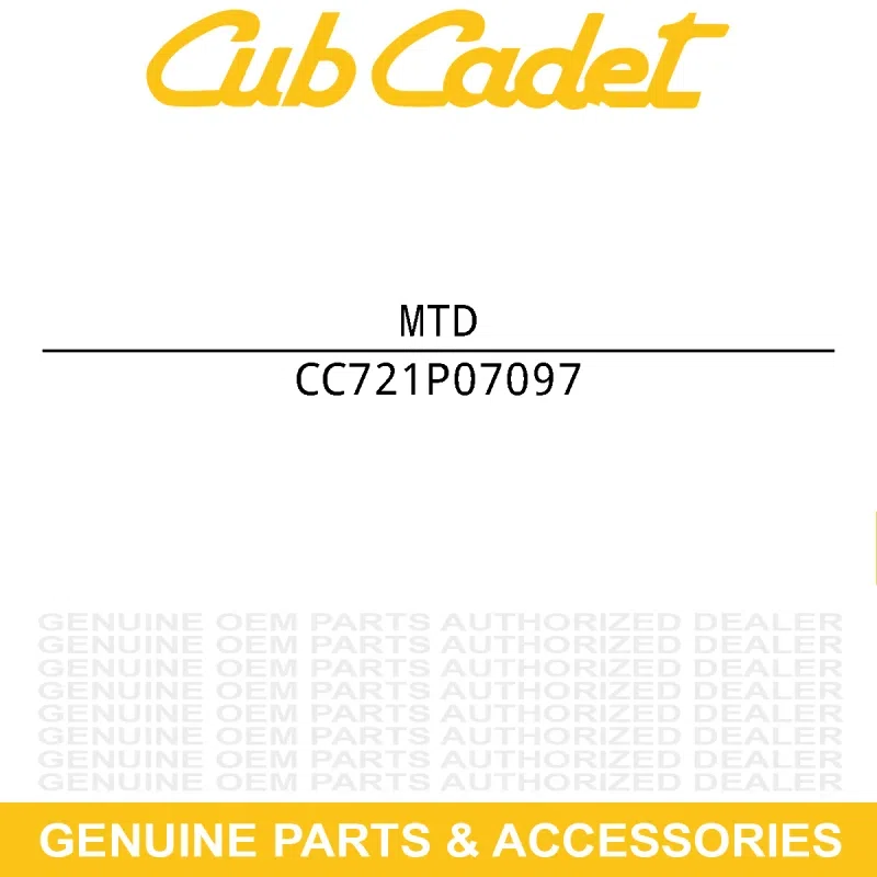 MTD 721P07097 SEAL-OIL