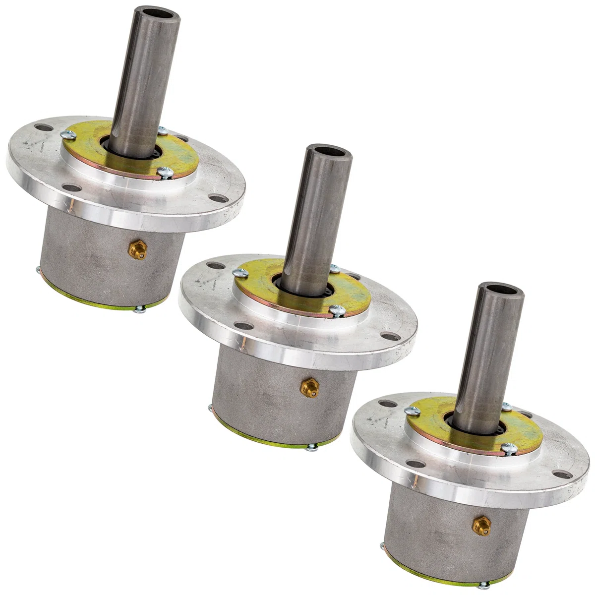 Deck Spindle Set For John Deere AM106236 PT8633 AM122796 M125643 AM122797 PT8673 M77532 M125644 | 3-PACK