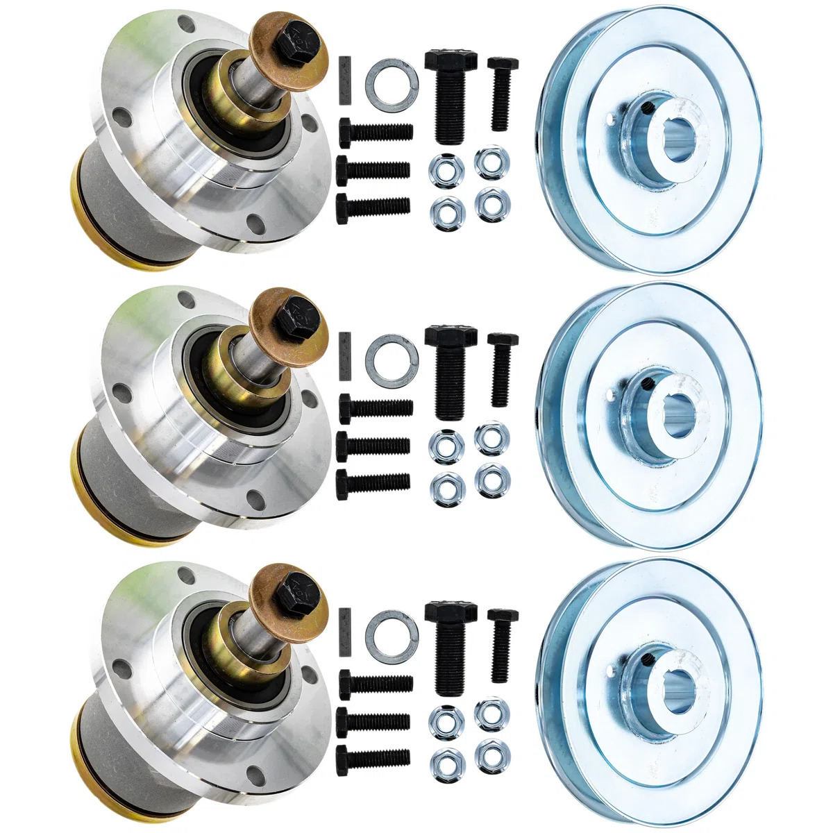 Spindle & Pulley Kit For Spartan 810-KSP4330N | 3-PACK