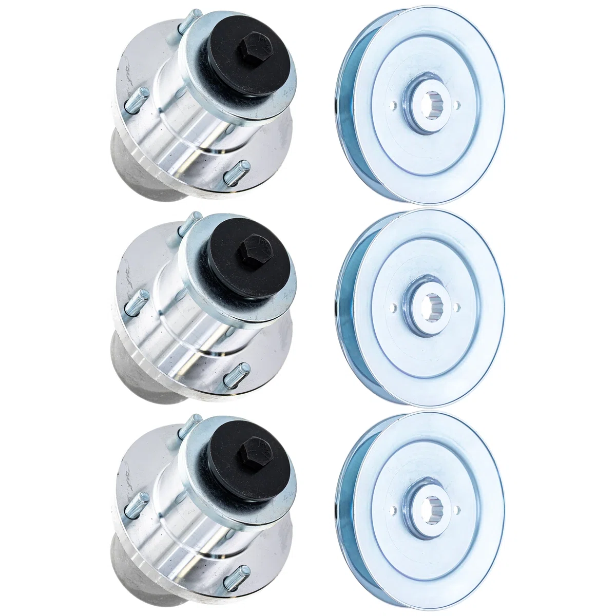 Deck Spindle for Hustler TrimStar 60-Inch 607208 607507 Walk Behind 3 Pack