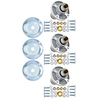 Spindle Kit for Hustler Raptor SD SDX X XD 54-Inch 607418 604664 3 Pack