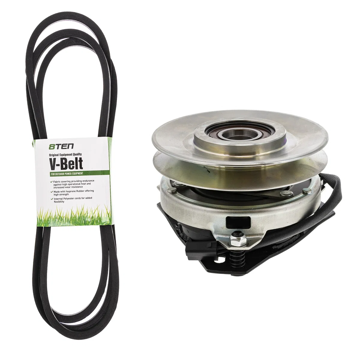 Electric PTO Clutch & Belt Kit For Huskee Cub Cadet MK1006354