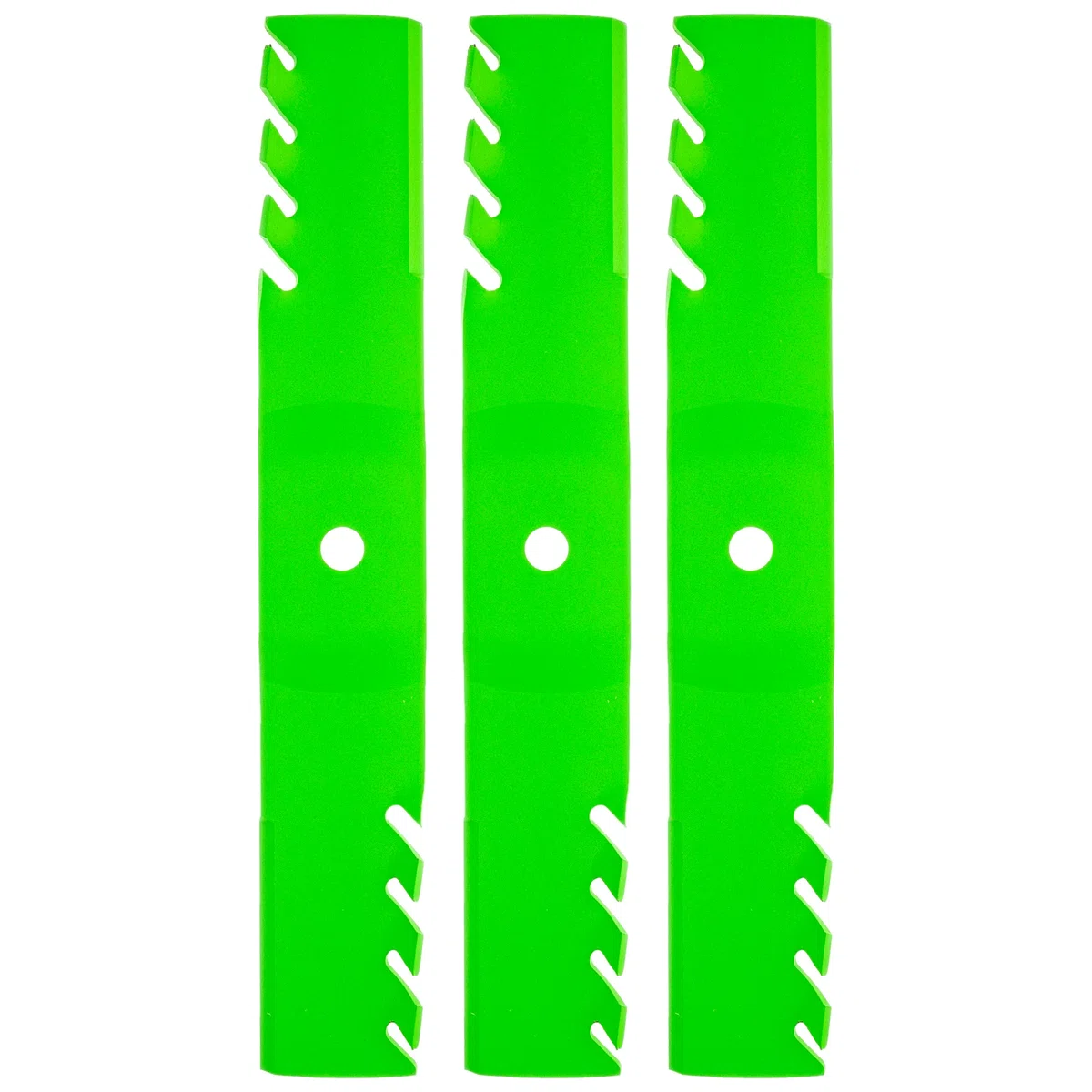 LawnRAZOR Toothed Mulching Blade For Cub Cadet Craftsman Troy-Bilt 01005380-X 01005380P-X 01005380 | 3-PACK