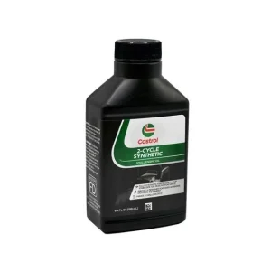 Case of 24 Castrol Full Synthetic @-Cycle Oil 6.4oz. bottles | 215302