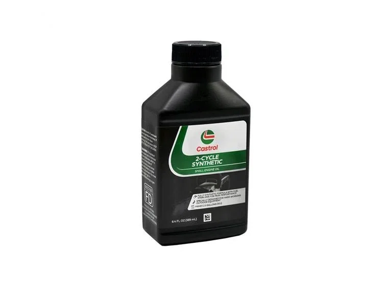 Case of 24 Castrol Full Synthetic @-Cycle Oil 6.4oz. bottles | 215302