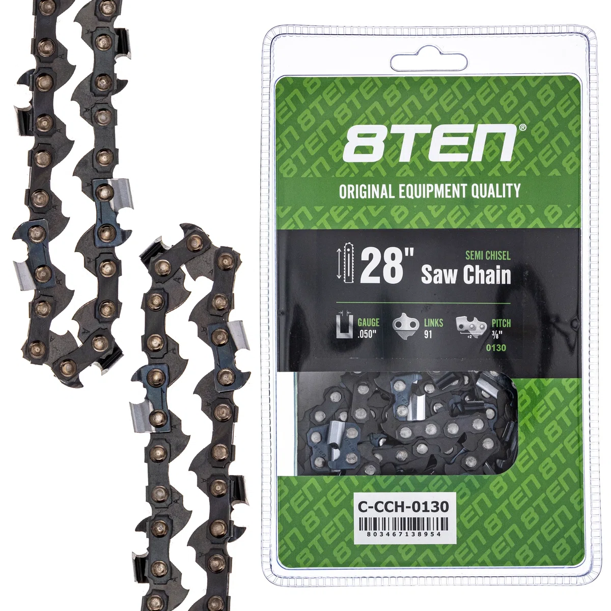 Chainsaw Chain 28 Inch .050 3/8 91DL For Stihl 72EXJ091G 72EXL091G 33RS91E H4791