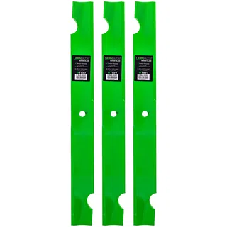 LawnRAZOR Blade Bad Boy Outlaw 72 Inch Deck 038-7230-00 Notched High Lift 3 Pack