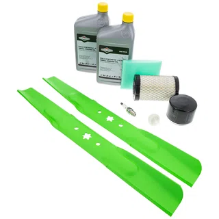 Tune-Up Kit with Blades for Briggs Stratton 31R977 Craftsman T1400 42-Inch