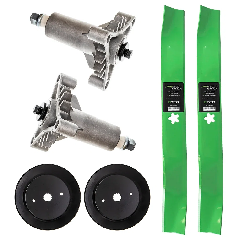 Heavy Duty Spindle Blade Pulley Kit For Poulan Pro Wizard AYP MK1001744
