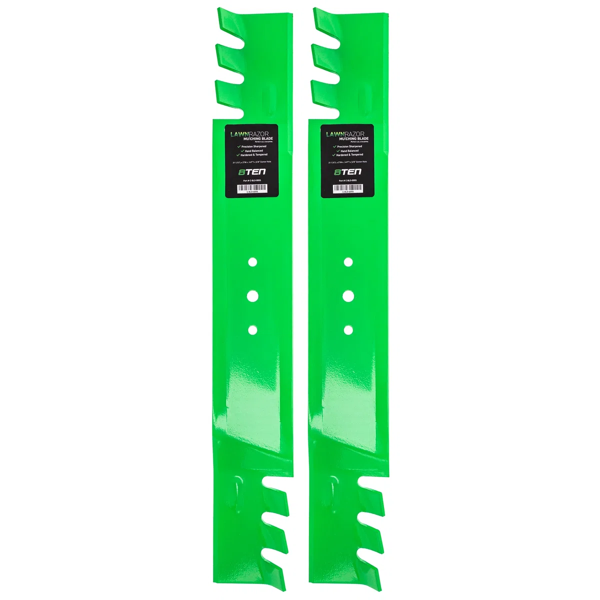 LawnRAZOR Toothed Blade For MTD Ranch King Hechinger 742-0499 742-0499A 942-0499A 742-0508 942-0508 | 2-PACK