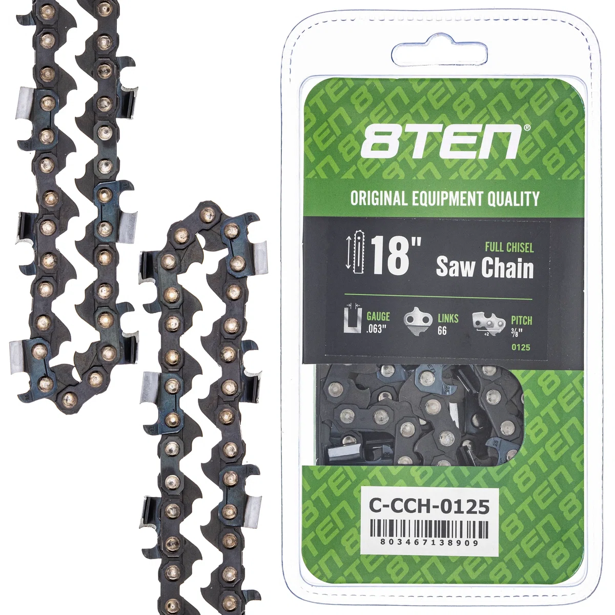Chainsaw Chain 18 Inch .063 3/8 66DL For Stihl Solo Homelite