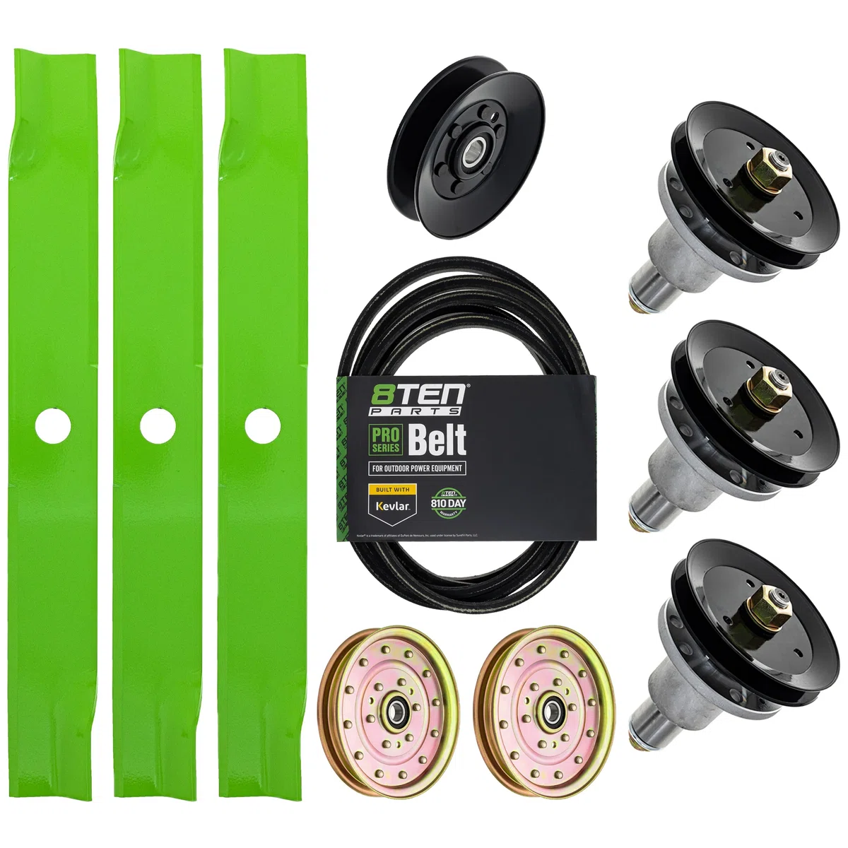 Blade Spindle Belt Idler Deck Kit For Exmark MK1009590