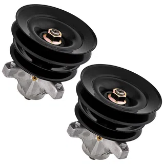 Deck Spindle Double Pulley Set For Huskee Yard-Machines Yard-Man 918-0429 918-0269 618-0269 618-0429 | 2-PACK