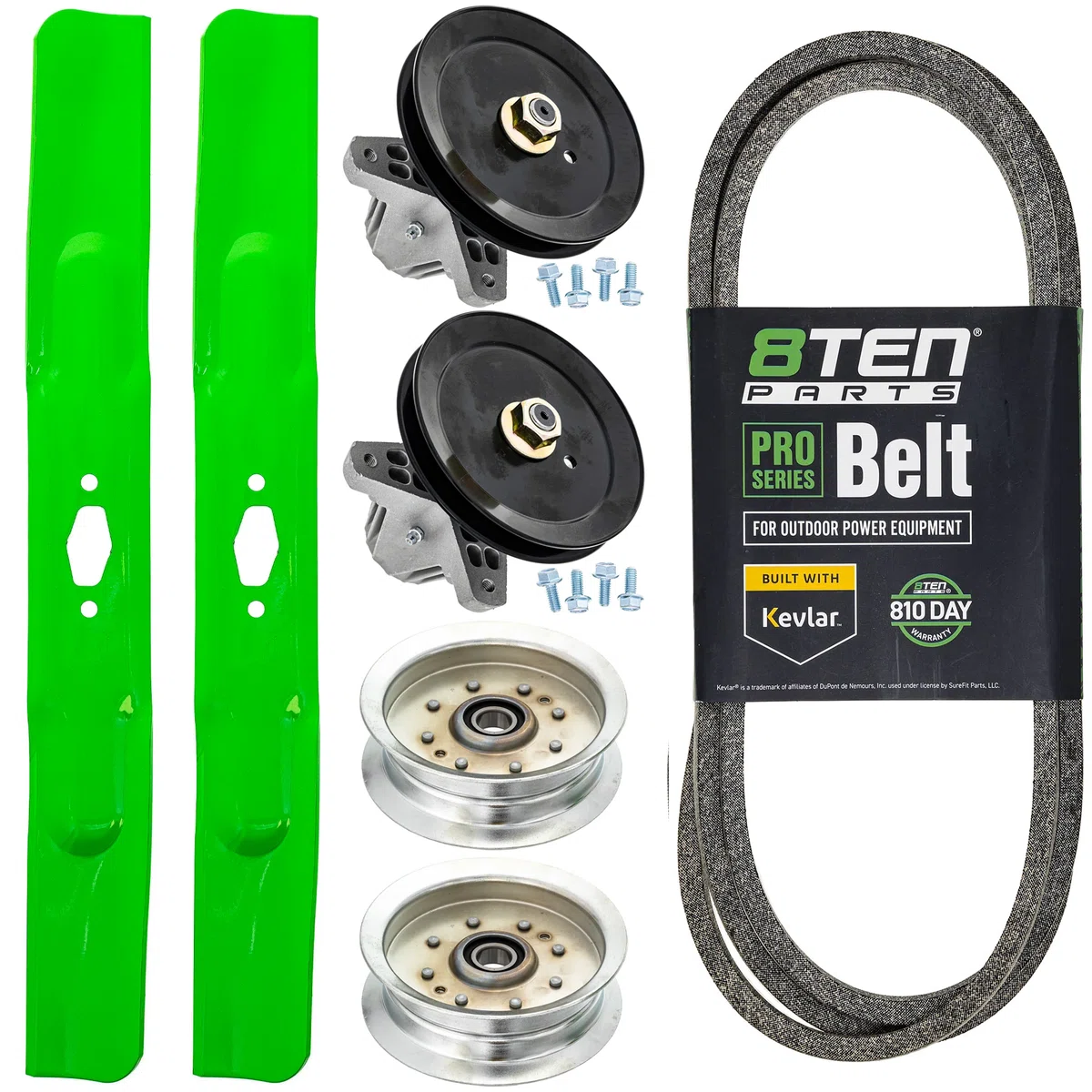 Blade Spindle Belt Idler Deck Kit For Cub Cadet MK1012269
