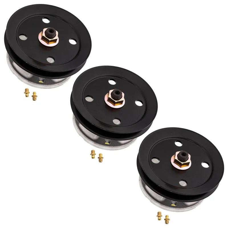 Deck Spindle Set For John Deere Sabre Scotts AM121342 AM121229 AM115528 82-333 AM124598 | 3-PACK