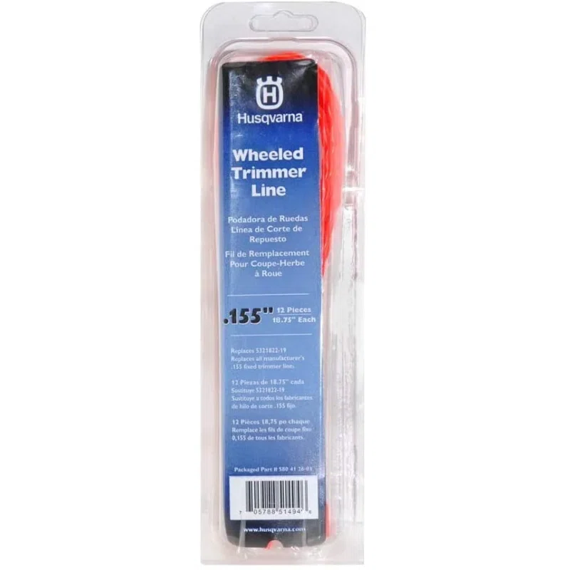 Husqvarna 580412601 Genuine OEM Twisted Trim Line 155"X18.75"
