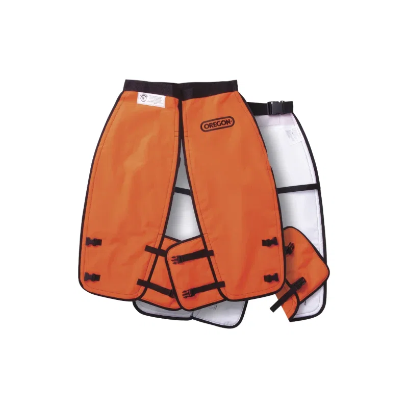 Oregon 564134-32 Full Wrap Orange Safety Chaps- Size 32